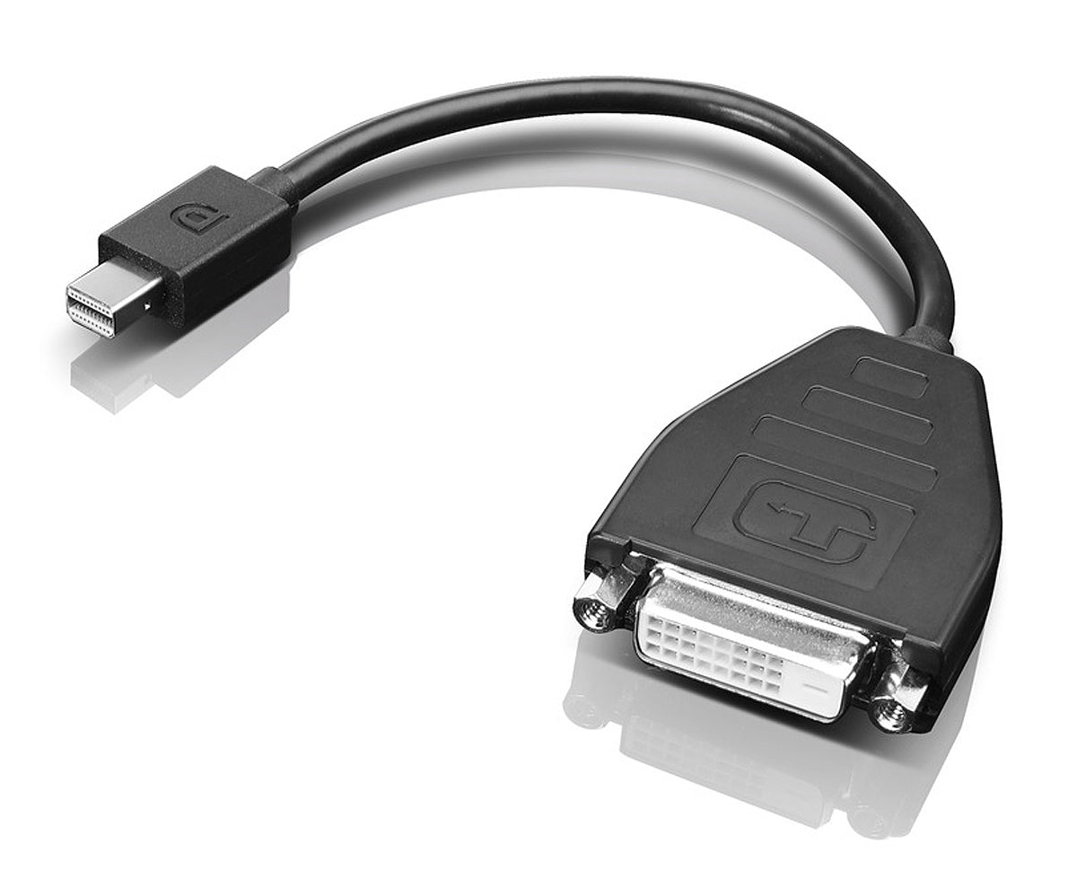 Lenovo 0B47090 | Mini-DisplayPort to SL-DVI Adapter, 0.2m, Black