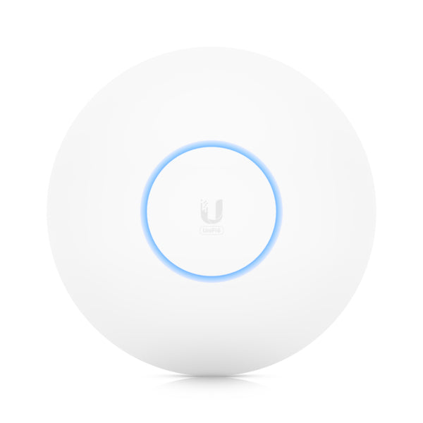 Ubiquiti U6-LR | UniFi 6 Long-Range Access Point, 4x4 MU-MIMO, Wi-Fi 6, 2.4GHz @ 600Mbps, 5GHz @ 2.4Gbps
