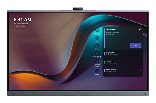 Yealink MB86PRO-A02 | 86'' MeetingBoard, Triple 50MP Cameras, Android, Teams Ready
