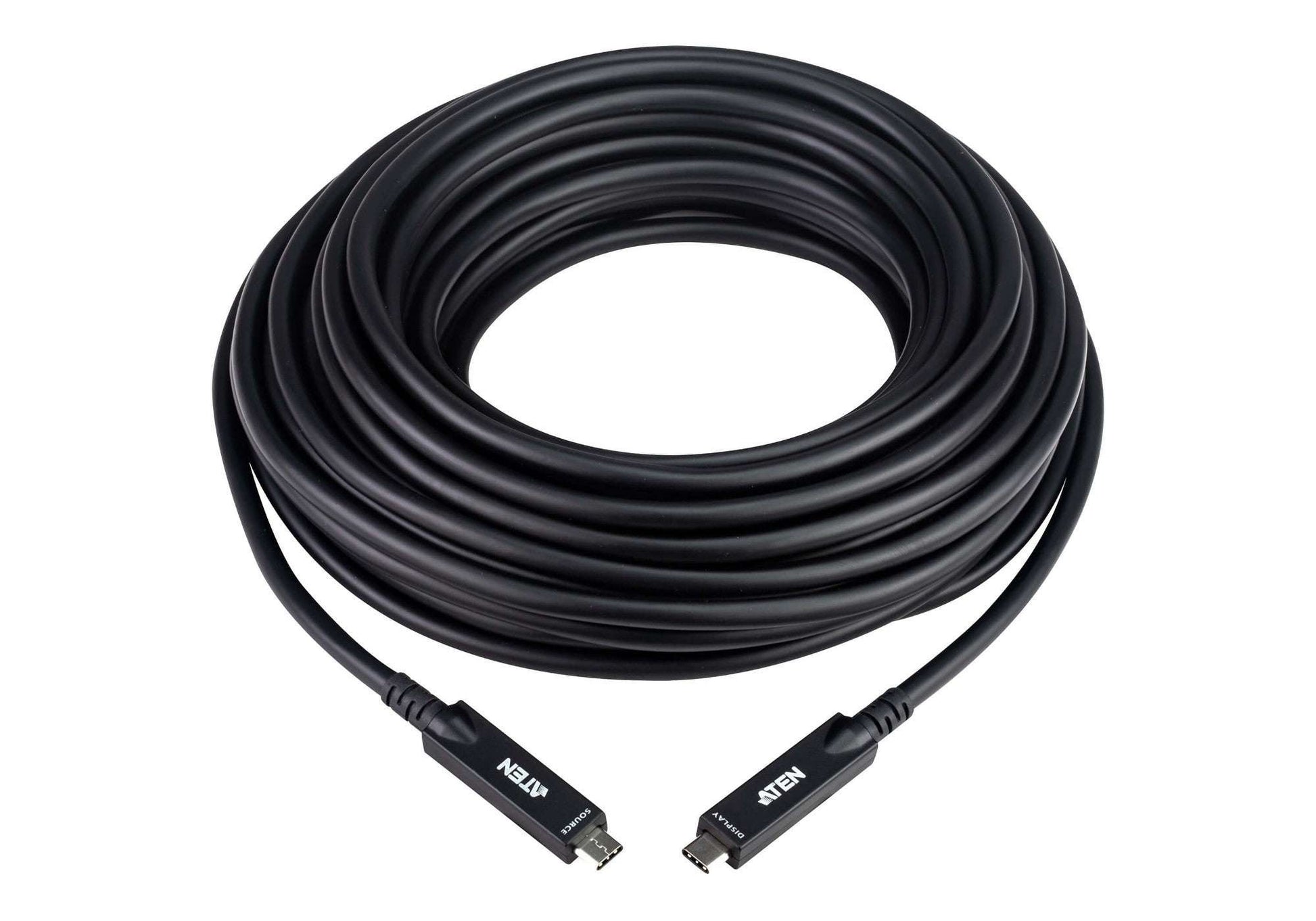ATEN UE3415F-AT | UE34 Series USB-C Active Optical Cable, 15 m, Ultra HD Video
