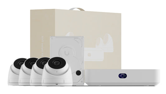 Ubiquiti UNVR-INSTANT-KIT | UNVR Series Video Surveillance Kit, 4 x 1TB HDD, 4 x PoE Ports, AU Plug