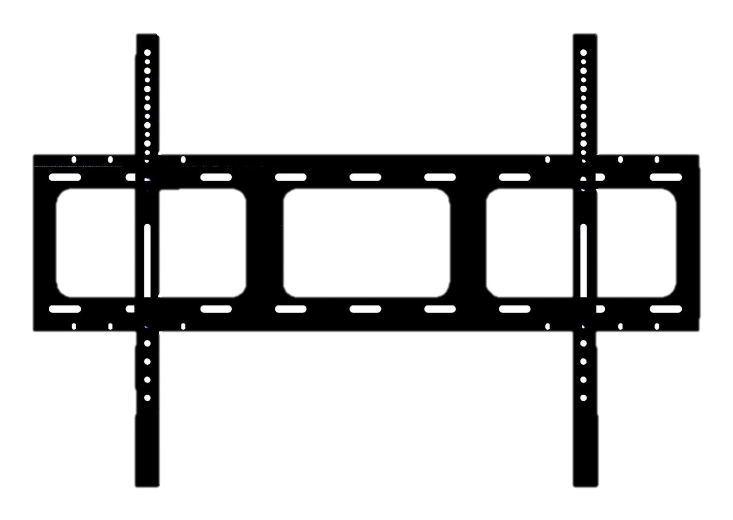 Yealink MB-WallMount-650 | 65" Meeting Board Wall Mount for Non-Load-Bearing Walls