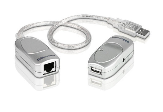ATEN UCE60-AT | UCE60 USB 1.1 Cat5e/6 Extender, 60 m, 12 Mbps, Plug-and-Play