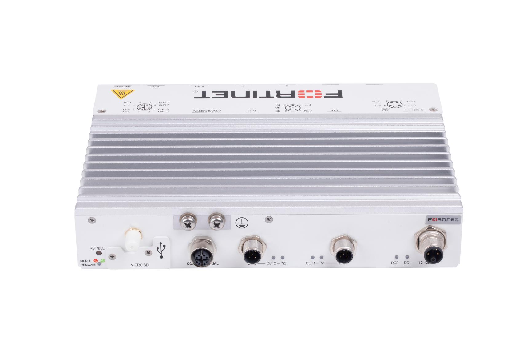 Fortinet FGR-60G-M12 Rugged 60G Industrial Firewall with ports
