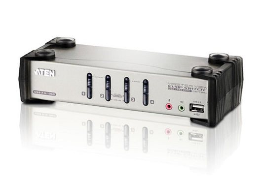 ATEN CS1734B-AT-U | CS1734B KVMP Switch  4 x VGA, USB 2.0 Hub, Audio, OSD