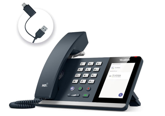 Yealink MP45 | USB Teams Phone, Certified by Microsoft Teams, USB-A/C