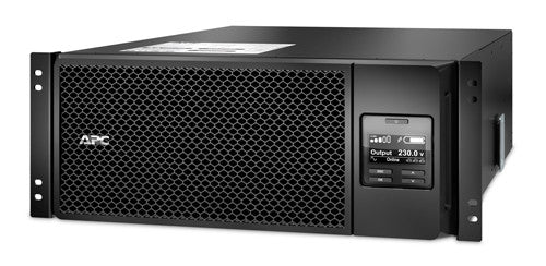 APC SRT6KRMXLIM | Smart-UPS On-Line 6kVA/6kW, Rackmount 4U, 230V, 6x C13+4x C19 IEC Outlets, Network Card+SmartSlot
