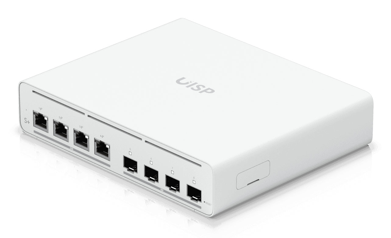 Ubiquiti UISP-S-PLUS | UISP-S-PLUS 2.5G Ethernet Managed Switch, PoE, 1U