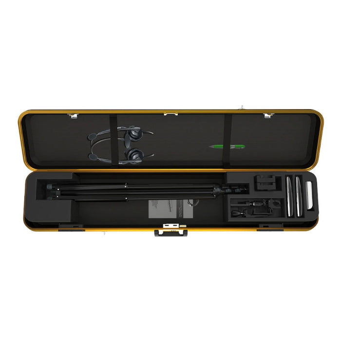 Yealink IPY-DECTIP-DPLYKIT-P black gold case with tripod headset accessories
