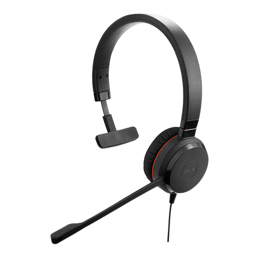 Jabra 5393-823-309 | EVOLVE 30 II MS Mono Headset, USB and 3.5mm Connectivity