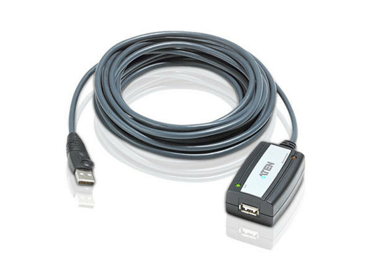 ATEN UE250-AT | UE250 USB 2.0 Active Extension Cable, 5 m, 480 Mbps, Type-A M-F