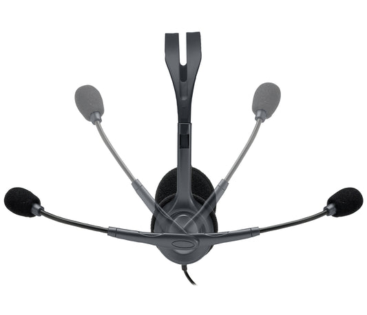 Logitech 981-000612 | Wired Headset, Office/Call Center, Grey, Comfortable Design