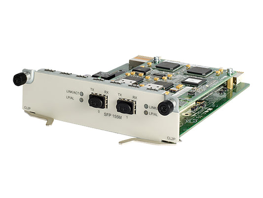 HPE JC162A | 6600 2-Port OC-3/STM-1 E1/T1 CPOS Module for HSR6600