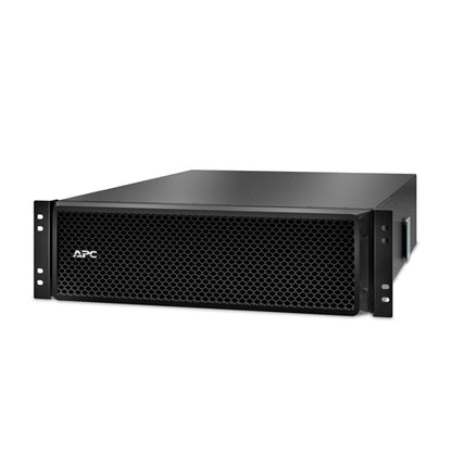 APC SRT192RMBP black server rack with perforated front panel