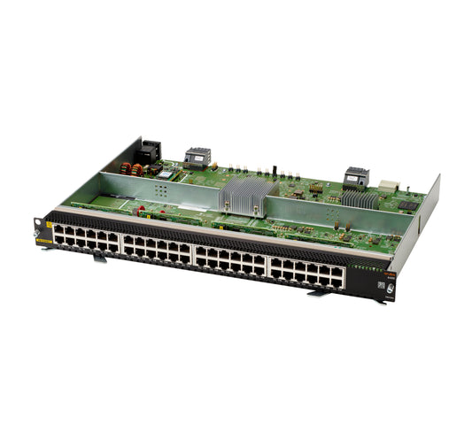 Aruba R0X38BR | 6400 48-port 1GbE Class 4 PoE v2 Switch Module