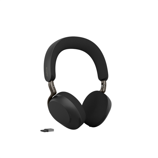 Jabra 37599-999-999 | Evolve3 75 MS Wireless ANC On-Ear Headset, with USB-A dongle