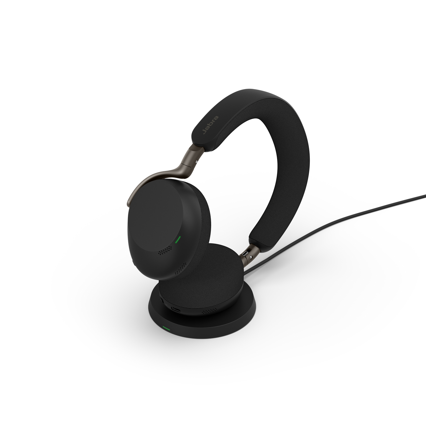 Jabra 37599-999-889 | Evolve3 85 MS | inc USB-C Dongle & Wireless Charger | Black