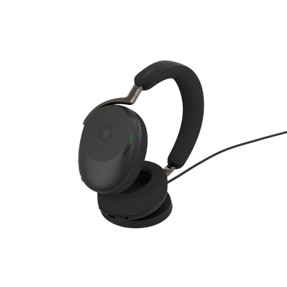 Jabra 38599-989-889 | Evolve3 85 UC | inc USB-C Dongle & Wireless Charger | Black
