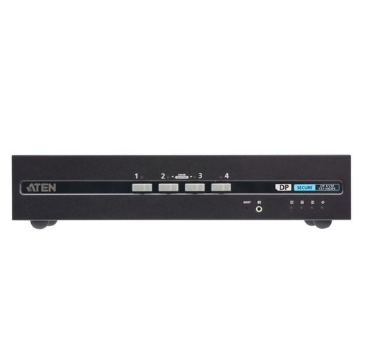 ATEN CS1144DP4-AT-U | CS1144DP Dual DP Secure KVM, 4 x Computers, 4K60, USB HID