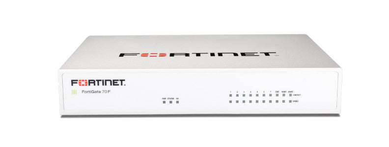 Fortinet FG-71F | 10 Gbit/s Firewall, 10x GE RJ45 Ports, 128 GB SSD Storage