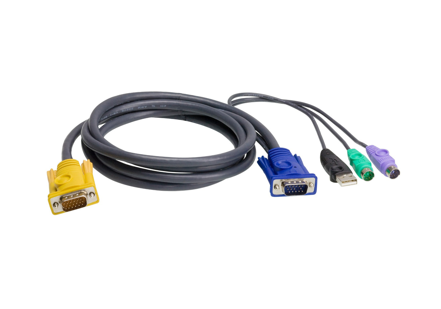 ATEN 2L-5303UP | KVM Cable Series  3m 3-in-1 SPHD to VGA + PS/2 + USB