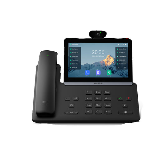 Yealink SIP-T88V-PRO | SIP-T88V IP Phone, 7' Touchscreen, Android 13, HD Voice, Bluetooth, Wi-Fi 6, PoE, Video Ready