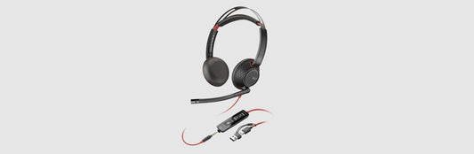 Poly 207577-201 | Blackwire 5210 USB-A Headset, Mono, Noise-Canceling Mic