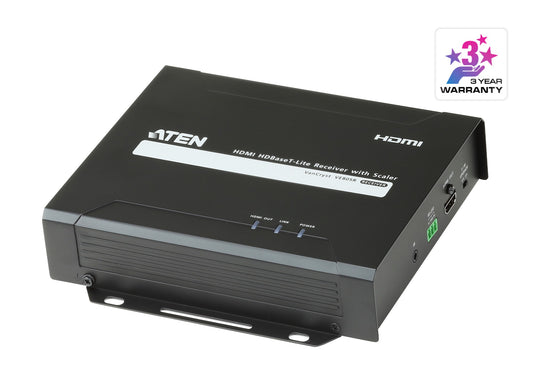 ATEN VE805R-AT-U | VE805R HDBaseT-Lite HDMI Receiver with Scaler, 1080p, 70 m, IR/RS-232