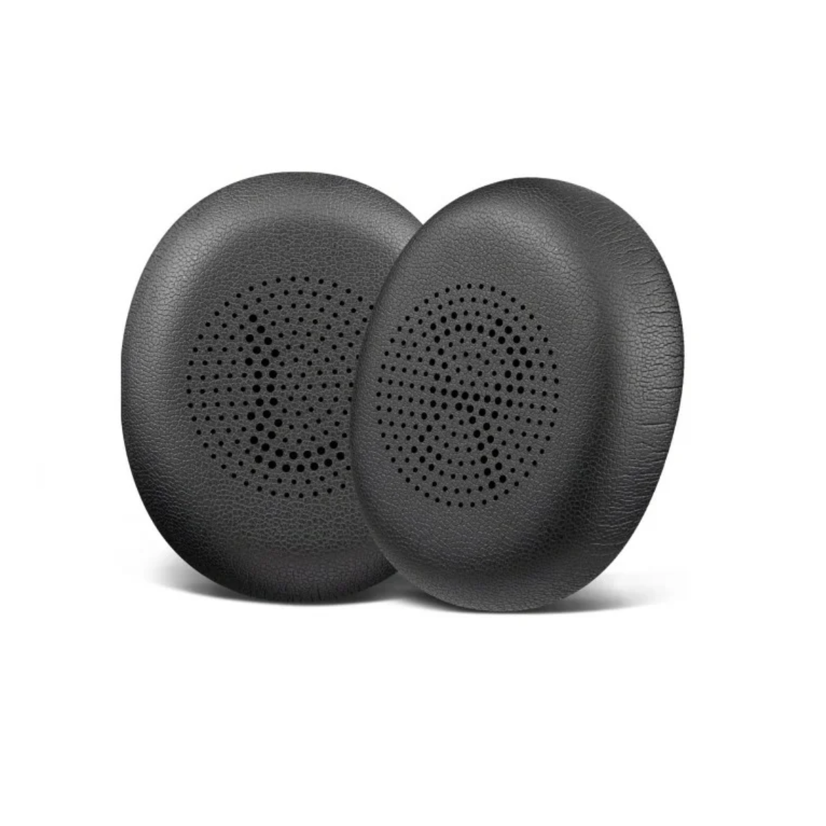 Yealink LEC-UH37-1PR black leatherette earpads with perforated pattern