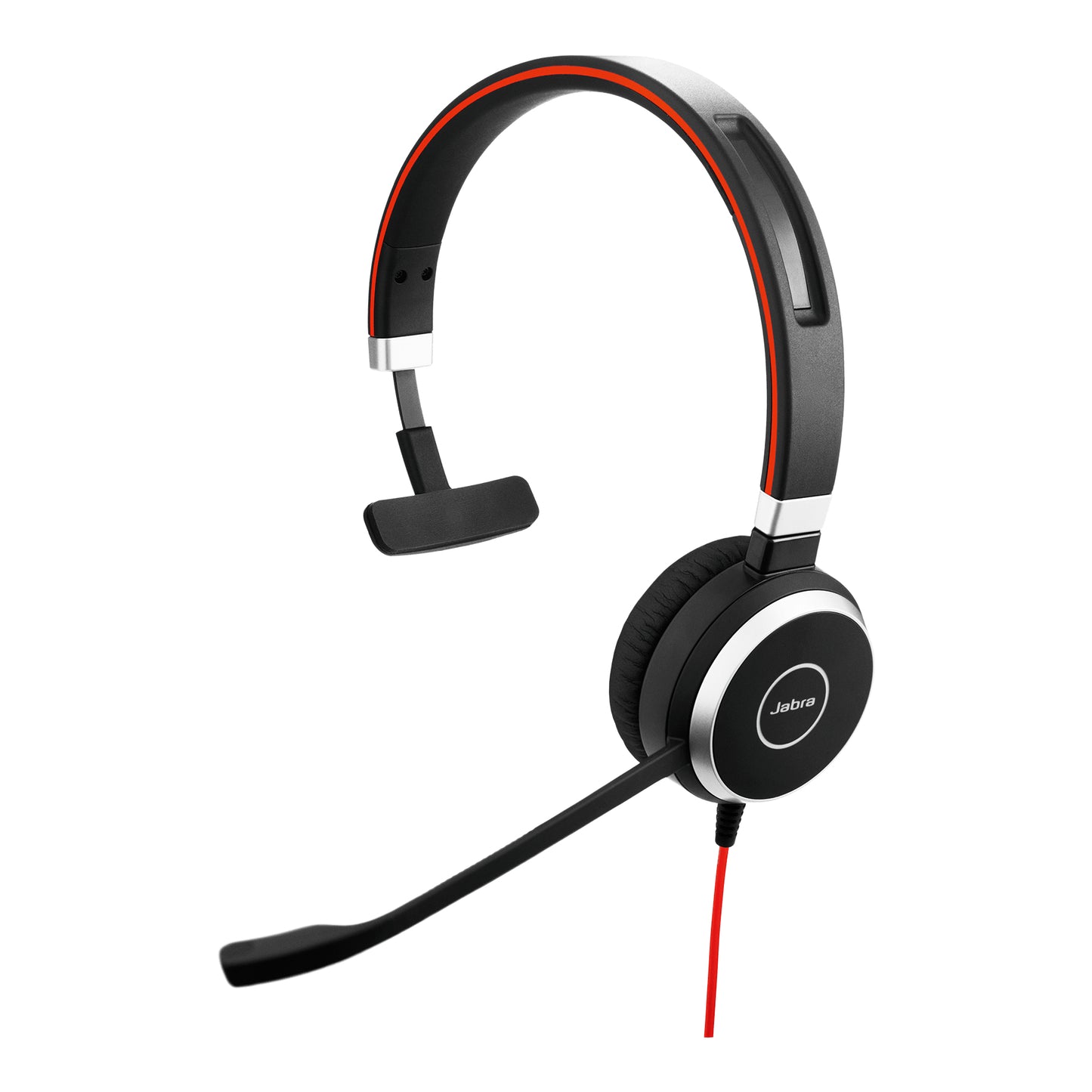Jabra 6393-823-109 | Evolve 40 MS Mono Headset, USB-A + 3.5mm, NC Mic, Busy Light