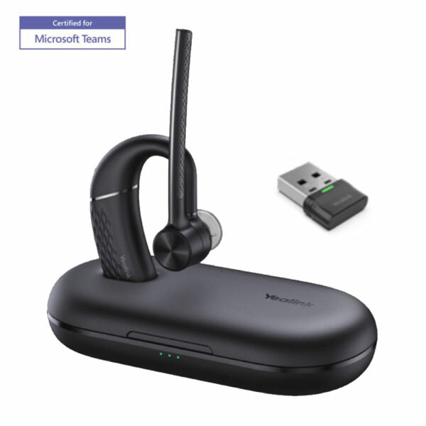 Yealink BH71-P | Microsoft Certified Teams Bluetooth Headset, 4-Mic Noise Cancellation