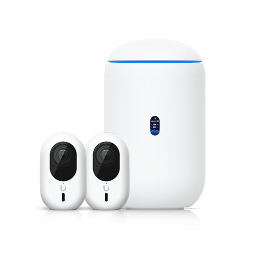 Ubiquiti NHU-UDR7-G6-INS-2 | UniFi UDR7 NVR Gateway Kit with 2 x G6 Instant Wi‑Fi Indoor Cameras
