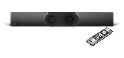 Yealink MeetingBar A30-010 black fabric video bar with dual 4K cameras