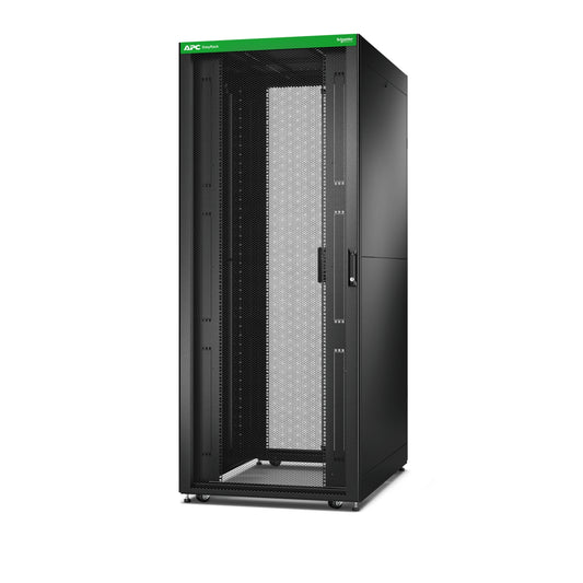 APC ER8212 | Easy Rack 42U, Black, 1991H x 800W x 1100D mm, With Roof, Castors, Feet, 4 Brackets, Side Panels
