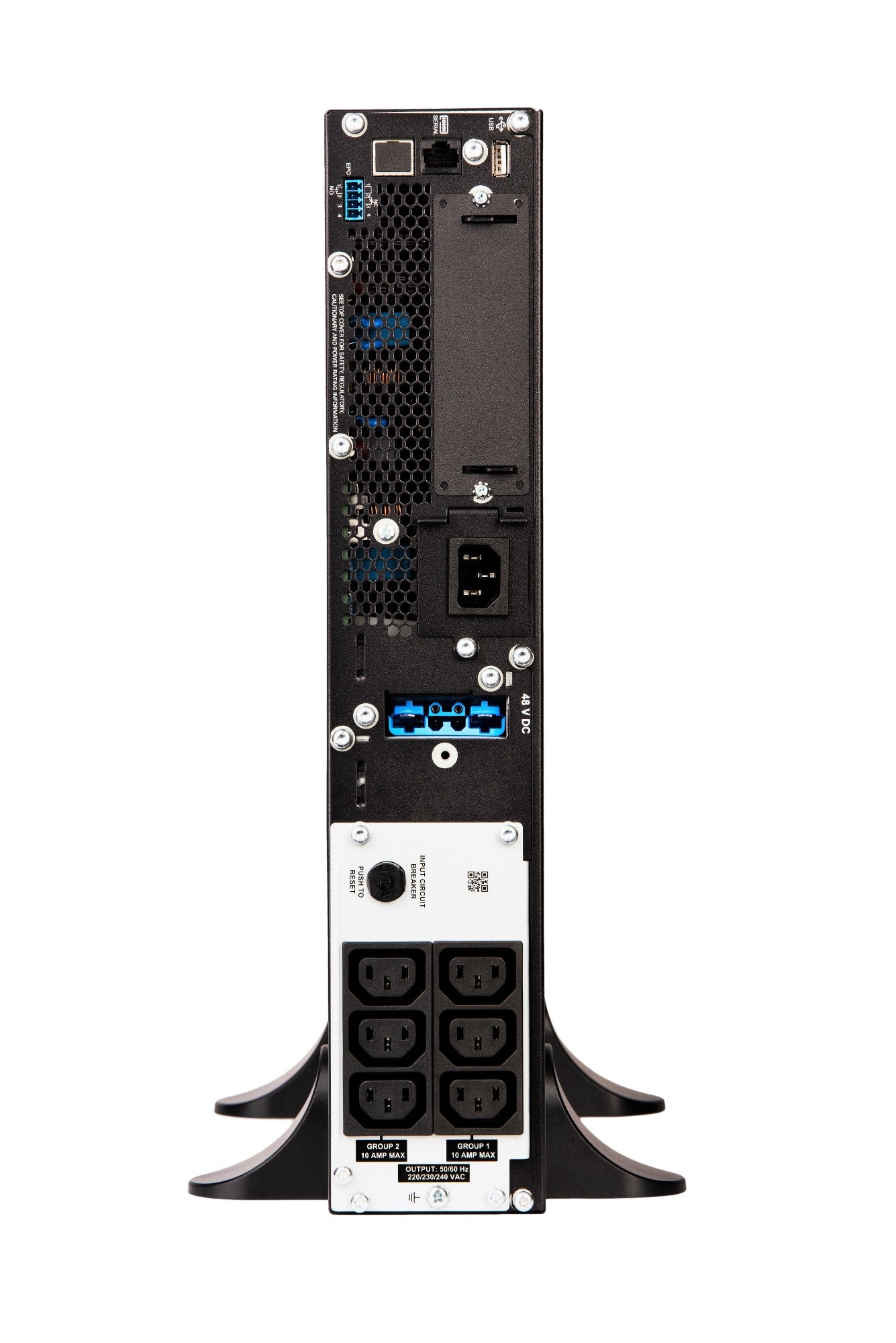 APC SRT1000XLI | Smart-UPS On-Line 1000VA/1000W, Tower, 230V, 6x C13 IEC Outlets, SmartSlot