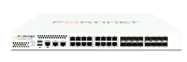 Fortinet FG-400E | 18 GE RJ45, 16 GE SFP, SPU NP6, CP9, High-Performance Firewall