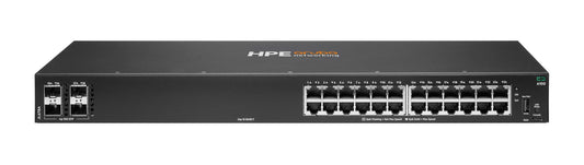 Aruba JL678A | 6100 24G 4SFP+ L3 Managed Switch, 1U Rack-Mountable