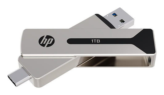 HP HPFD911PRO-256 | 911 Pro 256GB Dual USB-A/C Flash Drive, 1000 MB/s