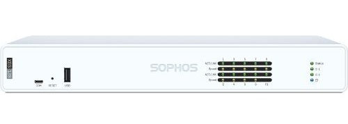 White sophos sp2g00xg xg series firewall device with sleek rectangular design and multiple front panel ports