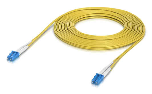 Ubiquiti UACC-OFC-S2-LULU-10M | UACC-OFC-S2-LULU, InfiniBand/Fibre Optic Cable, LC/LC, Yellow, 10m