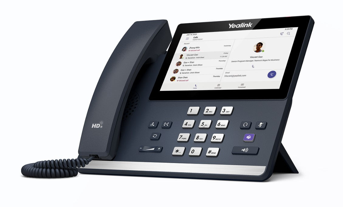 Yealink TEAMS-MP56-E2 | MP56 Teams IP Phone, Android 13, 7" Touchscreen, HD Audio, Teams Button