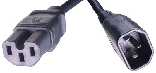 HPE J9943A | 2.5m C15 to C14 Power Cord for data centres and Servers