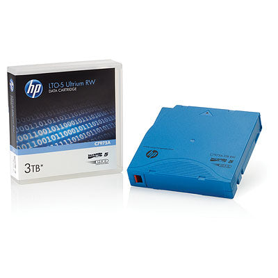 HPE C7975AL | LTO-5 RW Data Tape, 1.5/3.0TB Capacity, 20-Pack with Labels