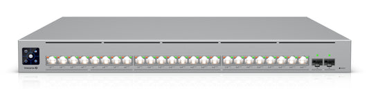 Ubiquiti ECS-24-POE | UniFi Enterprise Switch, UniFi Enterprise 24-Port PoE L2/L3 Switch, 2 x 10G SFP+, 1U