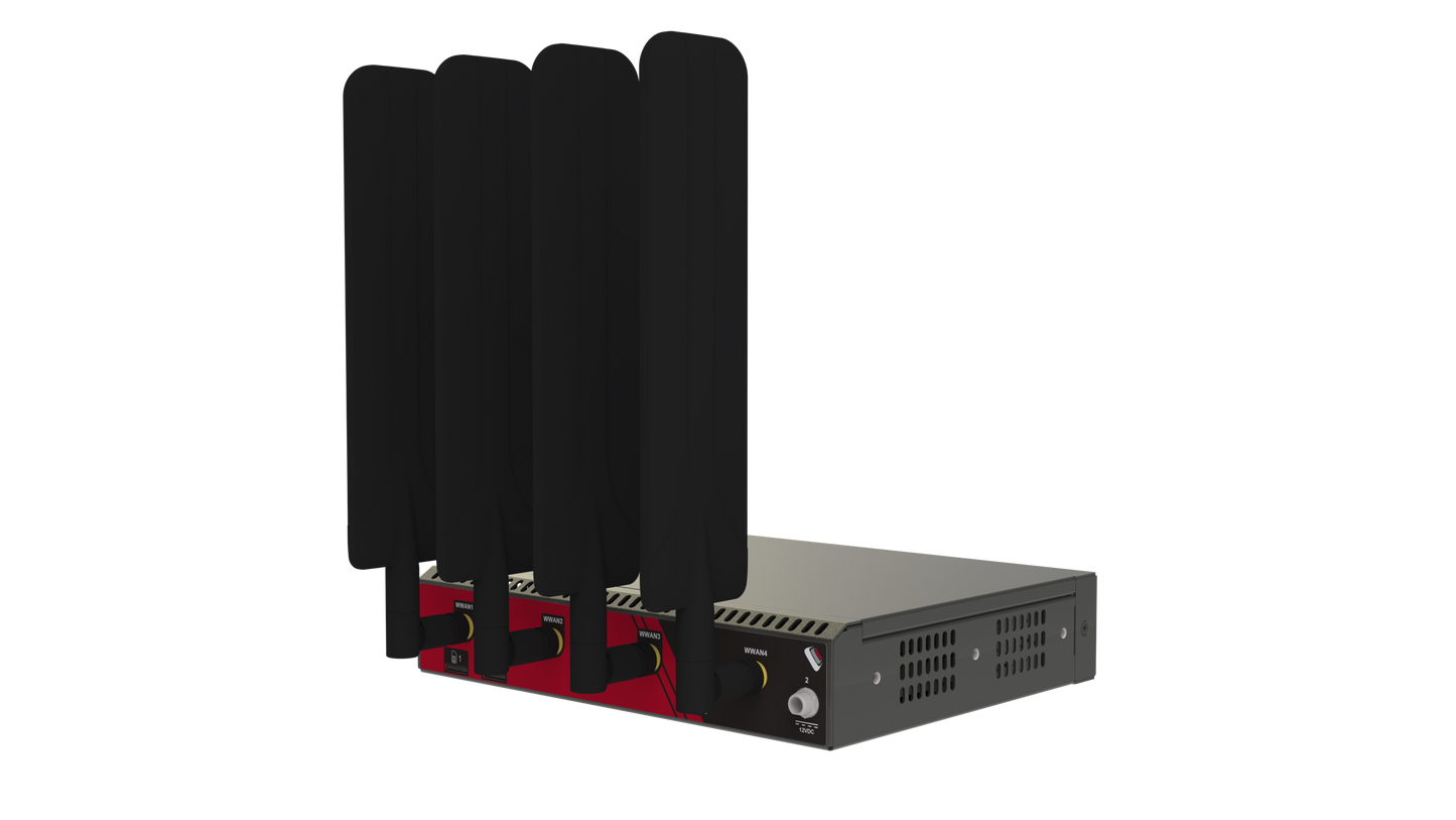 OPENGEAR OM1304-4E-C | OM1300 Console Server, 4x RS232, 5G Modem, 4x 1GbE, 1 Yr Foundation Support