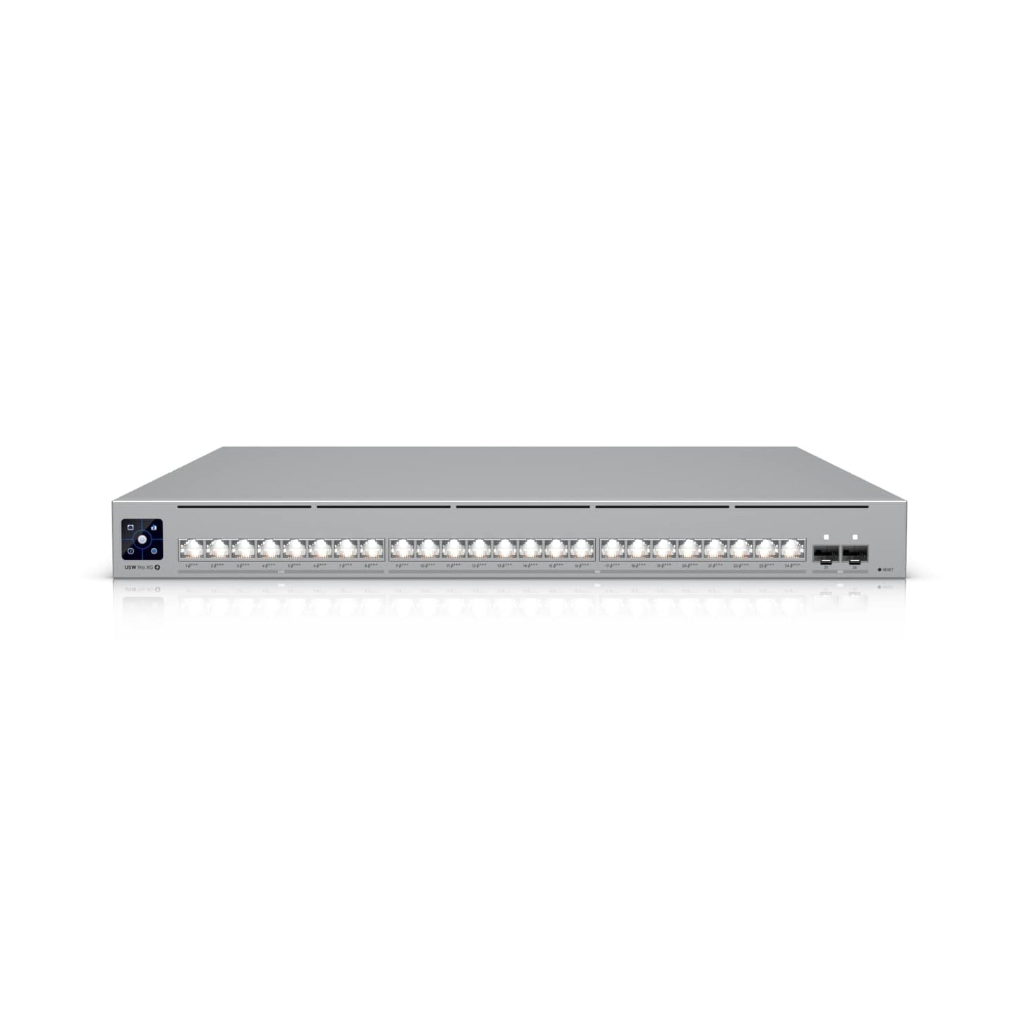 Ubiquiti USW-PRO-XG-24-POE | Pro XG 24 PoE Switch, 16 x 10GbE, 8 x 2.5GbE, 2 x 25G SFP28 Ports, Layer 3, PoE+++