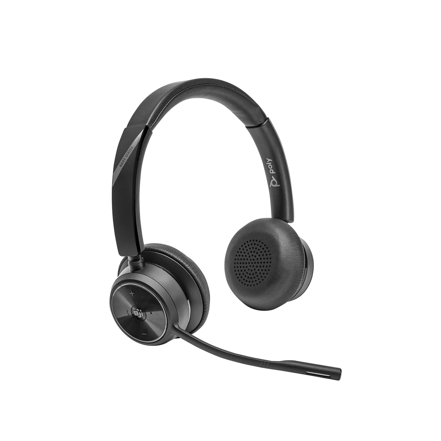 Poly 8L574AA | Savi 7420 Office Stereo DECT Headset, Microsoft Teams Certified, 1880-1900 MHz