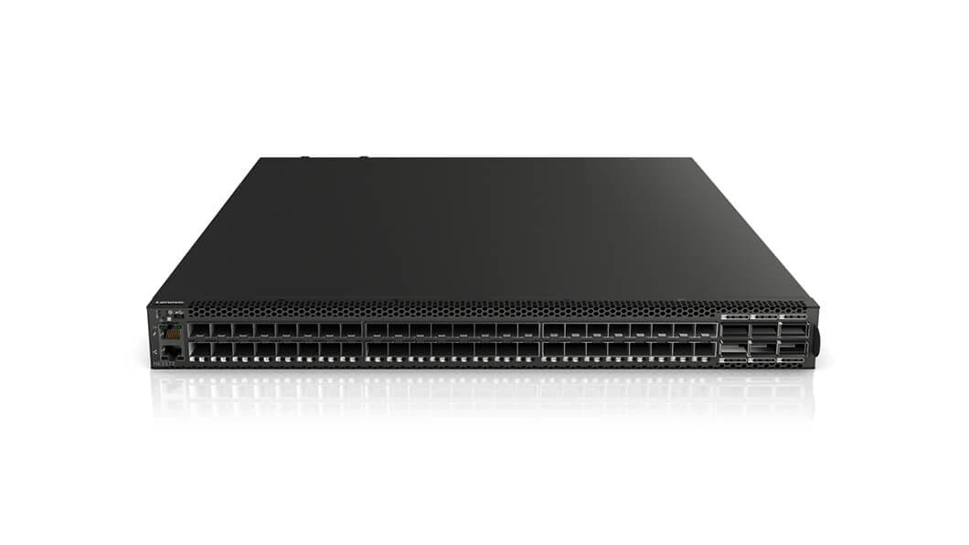 Lenovo 7159E1X | NE2572 Managed L2/L3 1U Switch, 48 x 1GbE Ports, 4 x 10GbE SFP+ Uplinks