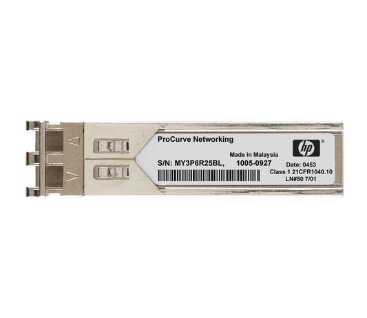 HPE JD107A | X130 10G XFP LC ZR Transceiver, 80km, 1550nm, Single Mode