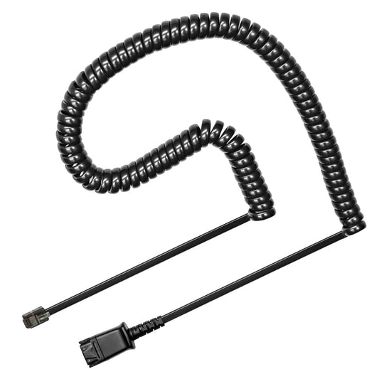 Poly 784Q5AA | U10P Short End Cable, Wired Headset Accessory